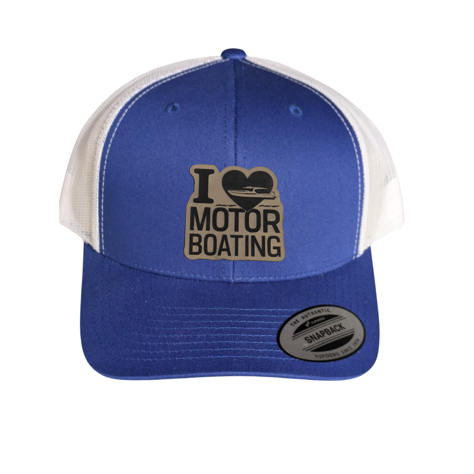 I love Motor Boating Retro Trucker Hat